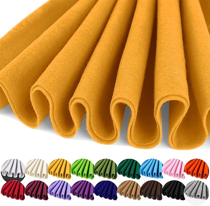 IONTACH 36" X 36" Soft Felt Fabric 1.6mm Thick | Felt Sheets