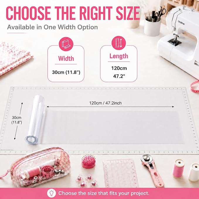 Clear Vinyl Fabric 0.5mm Heavy Duty PVC Sheet, Waterproof Sewing Material |