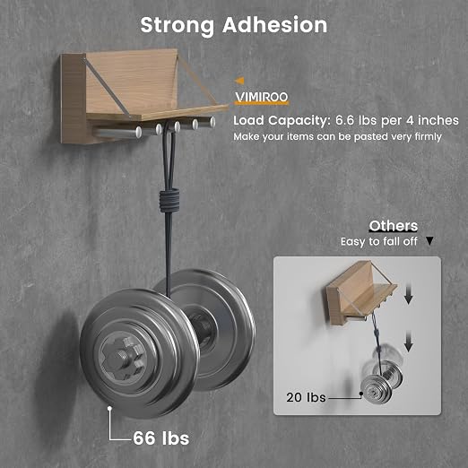 vimiroo 3 Pack Double Sided Tape Heavy Duty, Extra Large16.4FT Nano Double