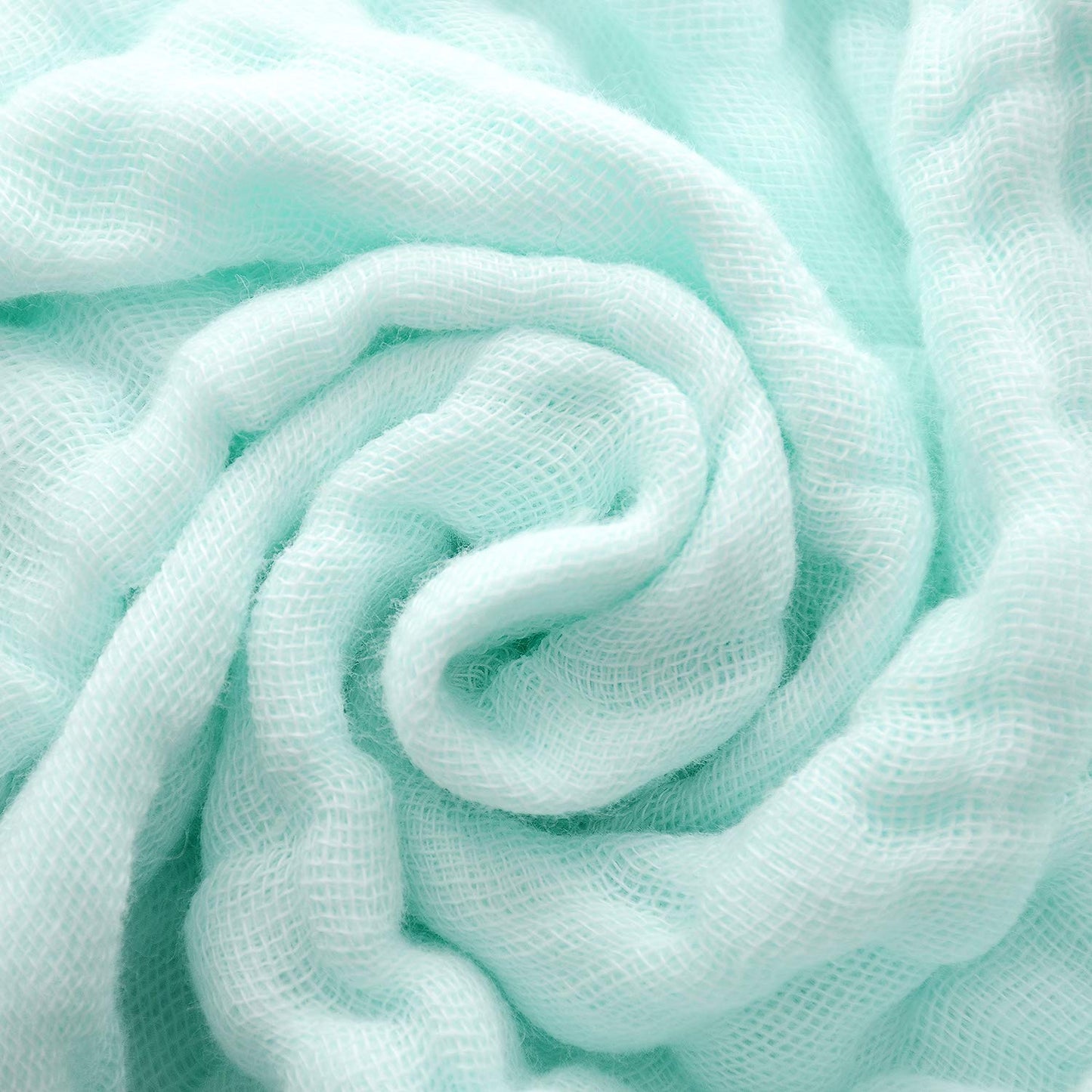 MUKIN Baby Washcloths - Natural Cotton Baby Wipes - Soft Newborn Face Towel for Sensitive Skin - 10 Pack 12x12 inches