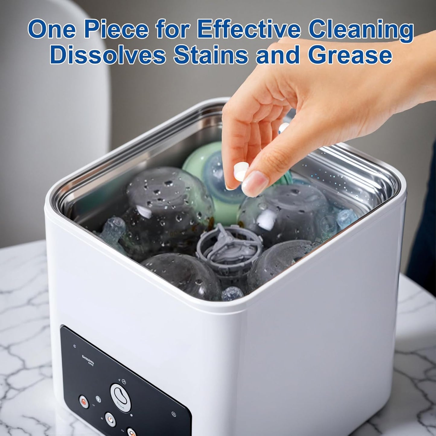 Bottle Washer Tablets, Detergent Tablets for Momcozy Baby Brezza Papablic Bottle Washers, 60 Pcs