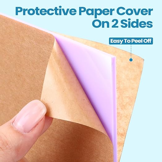 Suzile 30 Pcs Colored Acrylic Sheets 1/8 Inch Thick