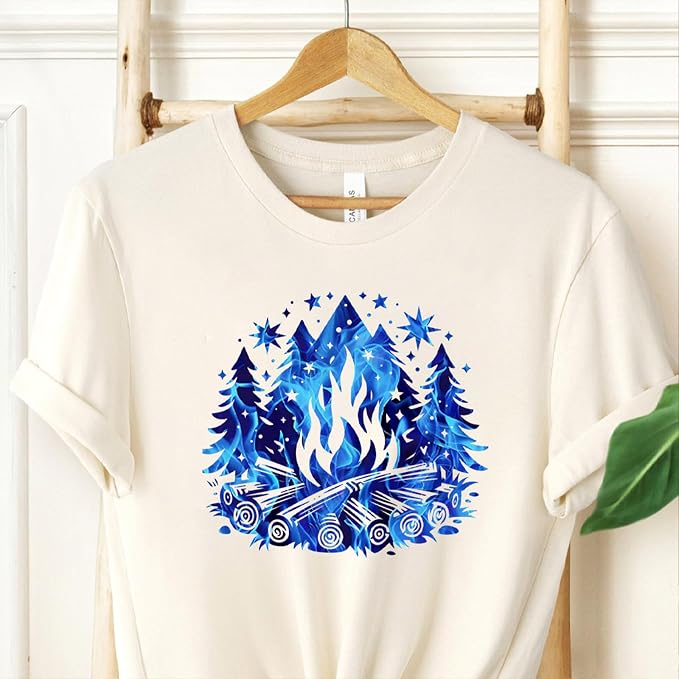Tintnut Blue Flame Heat Transfer Vinyl, stretch washable, suitable