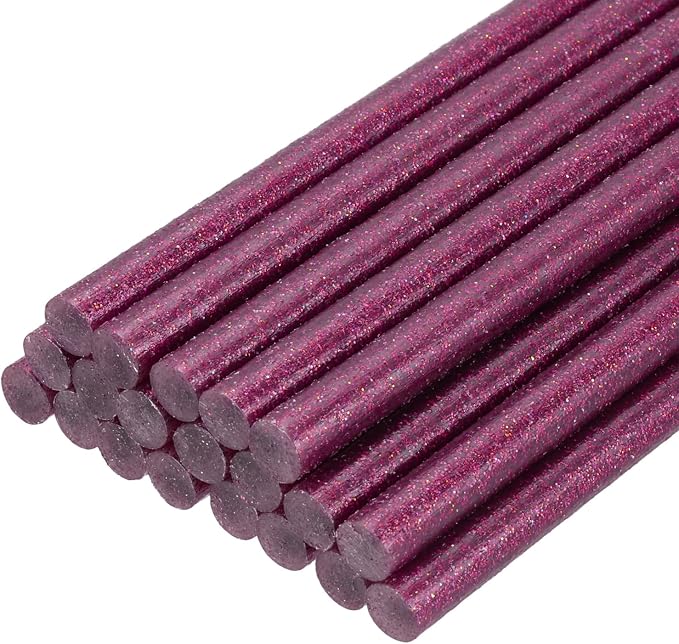 PATIKIL Hot Glue Sticks for Glue Gun, Rose Red