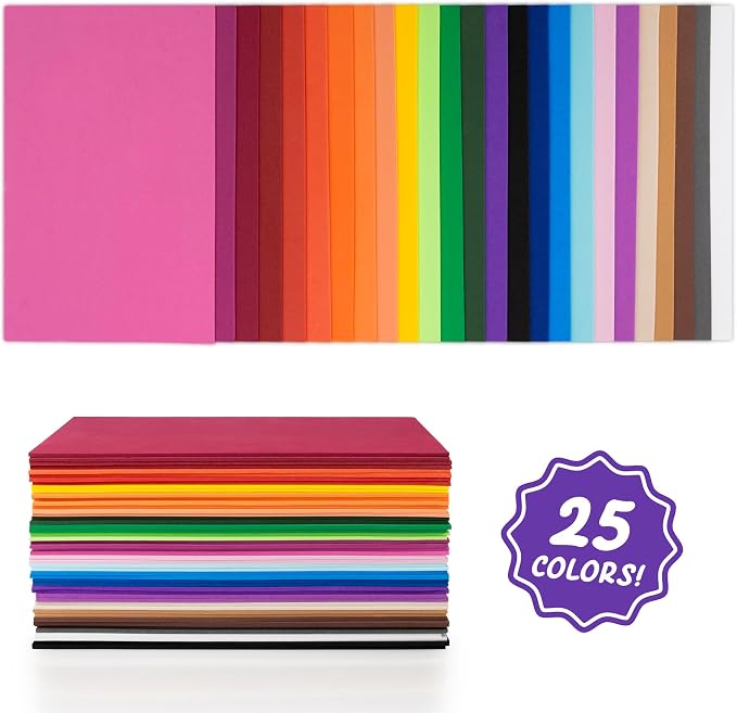 Hygloss Colorful Craft Foam Sheets