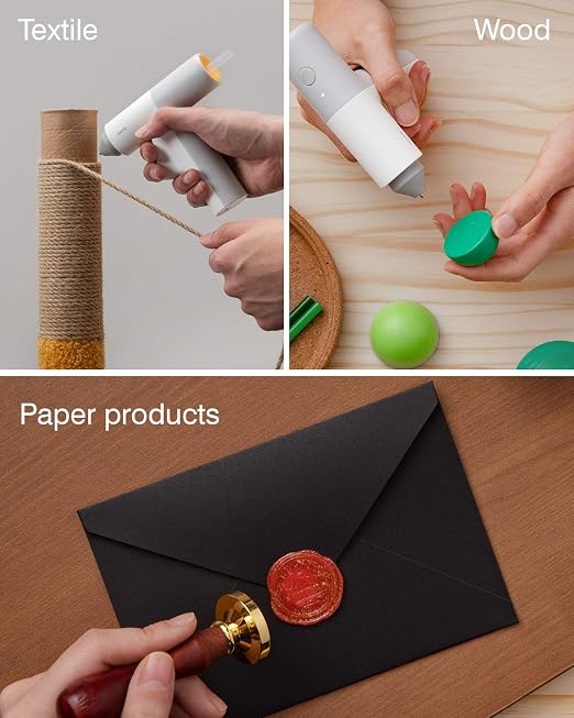 HOTO Mini Hot Glue Sticks, Compatible