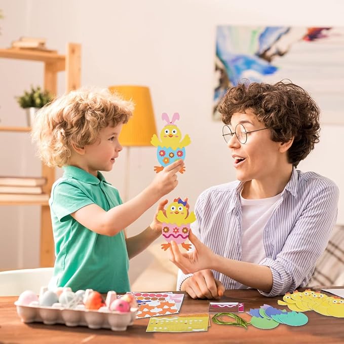 Fennoral 12 Pack Easter Craft for Kids