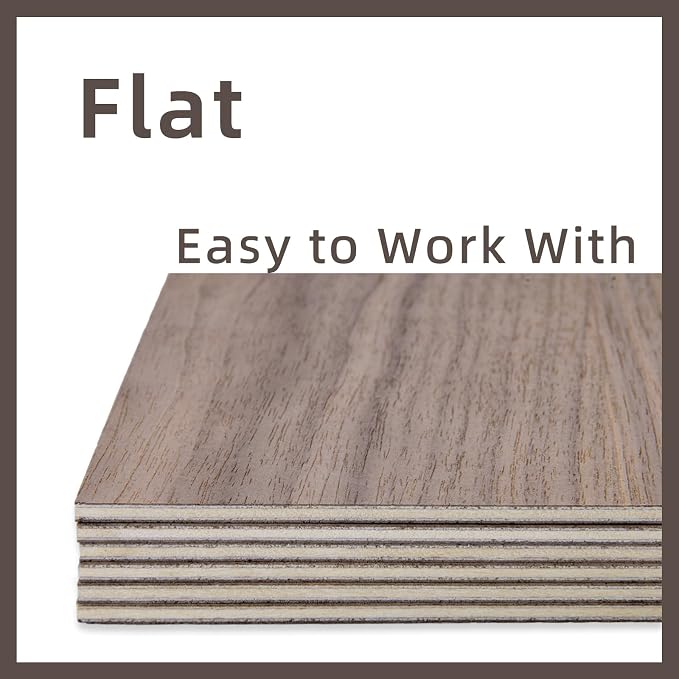 1/8" Walnut Plywood Sheets, 3mm Plywood