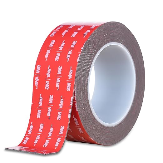 Double Sided Tape Heavy Duty, Waterproof Mounting Foam Tape, 16.5ft Length