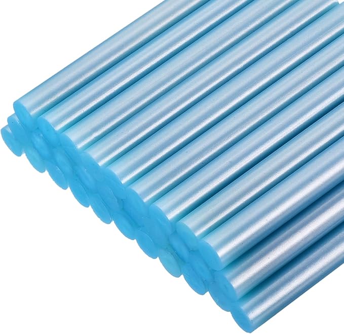uxcell 30pcs Mini Hot Glue Gun Sticks 4-inch x 0.43-inch High Sticky Large Hot