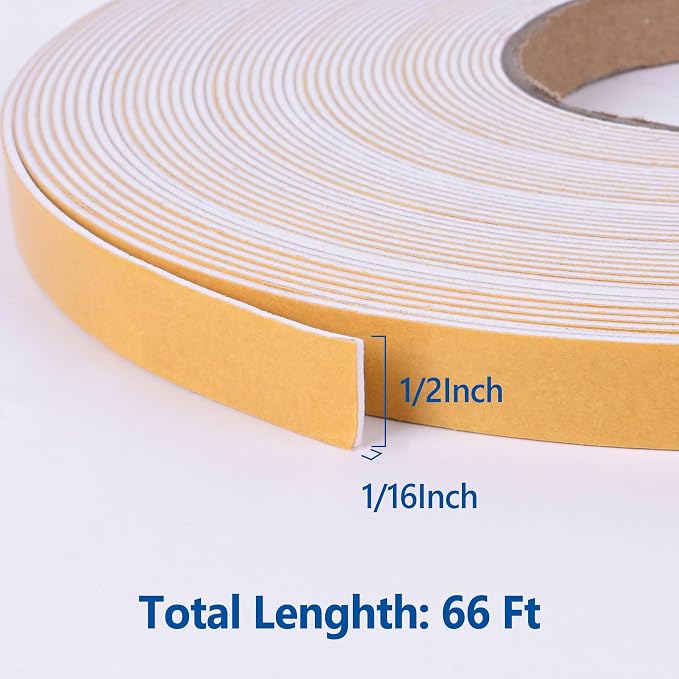 Self-Adhesive High Density Foam Insulation Strips