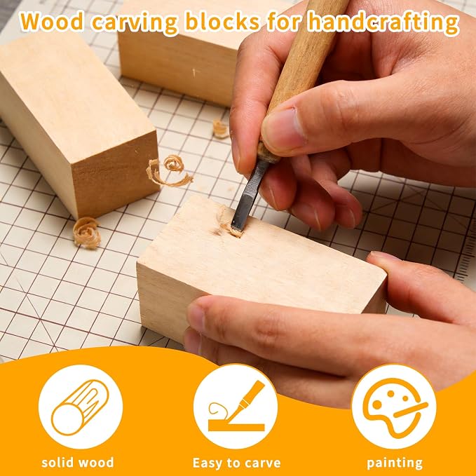 Basswood Carving Blocks, Basswood