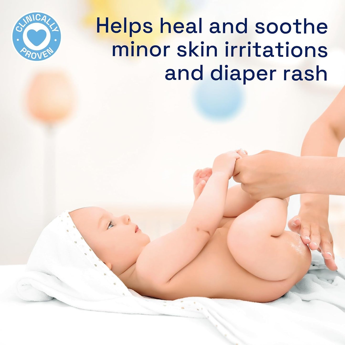Baby Healing Ointment, Diaper Rash Ointment Soothes and Protects Baby's Irritated Skin, Skin Protectant For Dry Skin, 12oz