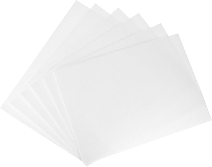 uxcell White Shiny EVA Foam Sheets 11 x 8 Inch 2mm Thick