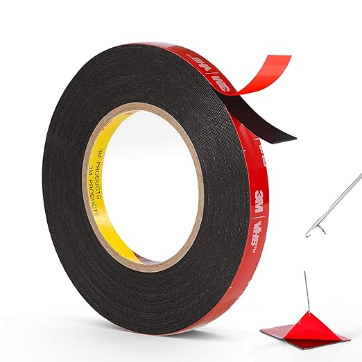 Double Sided Tape Heavy Duty, 0.39" Mounting Tape VHB 5925 Strong Adhesive
