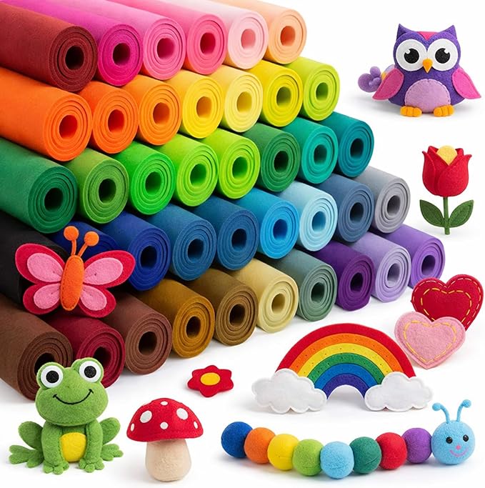 40 Rolls 8 x 35 Inches Felt Sheet