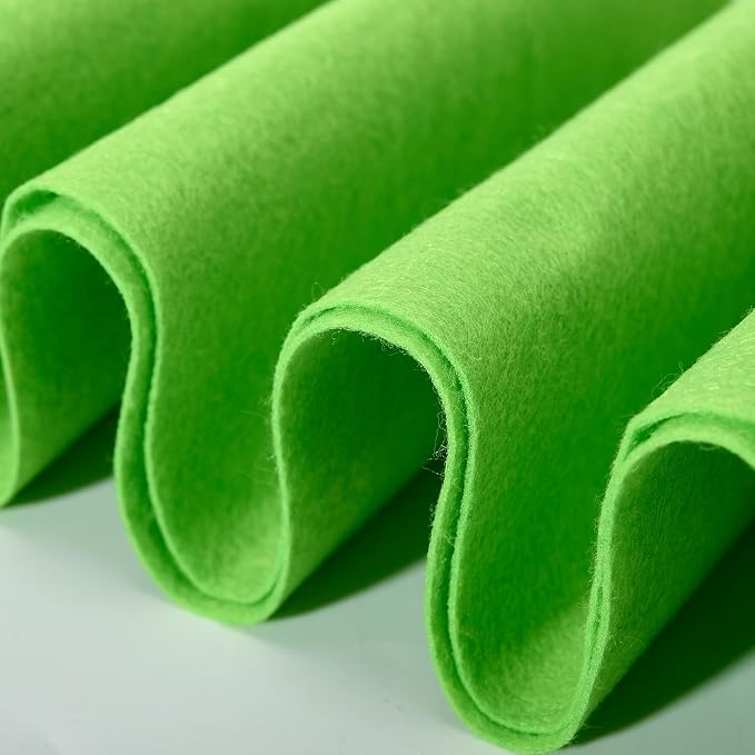 Soft Felt Fabric Sheets 1.6mm Thick Sewing Patwork Material Large Craft Felt