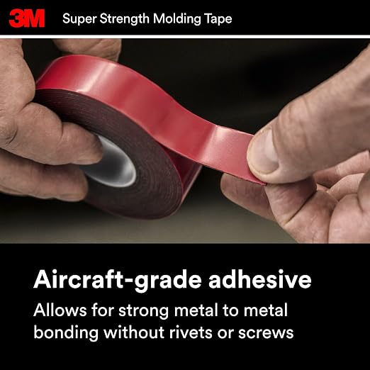 3M Super-Strength Molding Tape, 7/8 in x 15 ft, 1 Roll