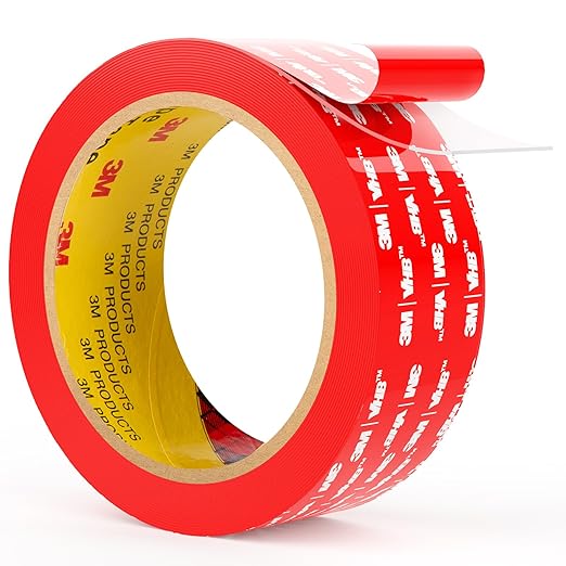 Double Sided Tape Heavy Duty VHB, LED Strip Lights, DIY Home Décor Clear