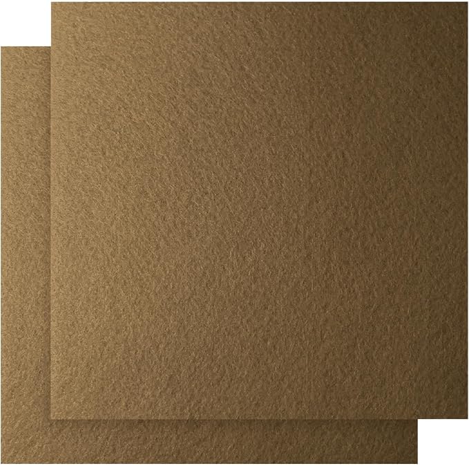 12" x 12" Felt Fabric Sheets for Crafts, Squares Felt Fabric Sheets, 1mm Thick