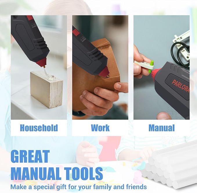 Parlora Hot Glue Sticks, Mini Size,