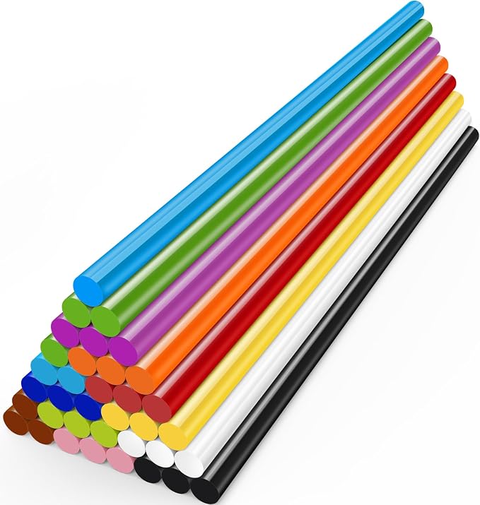 ENPOINT Colored Hot Glue Sticks, Sealing Wax Sticks