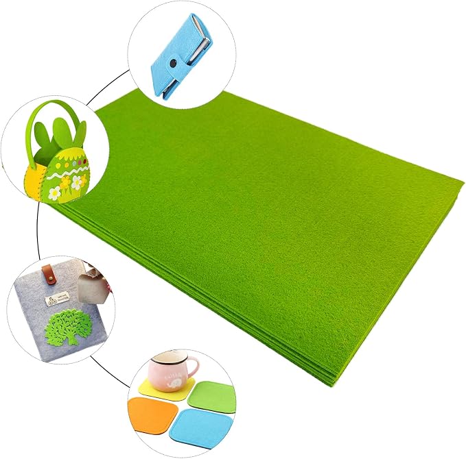 Jtnohx Stiff Felt, 2mm Thick Felt Sheets