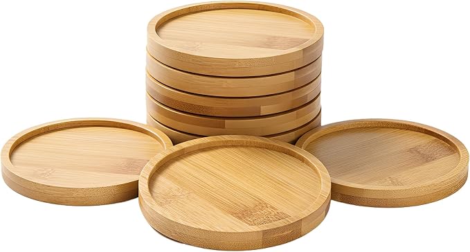 Bamboo Coasters for Crafts, DIY resin projects, classroom crafts, handmade