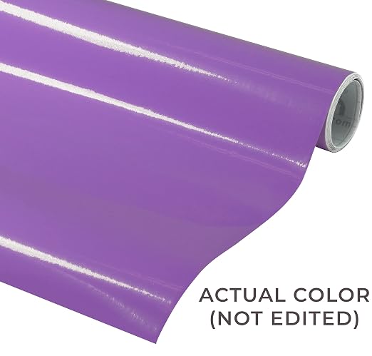 VViViD Lavender Gloss 11.8 Inches x 84 Inches DECO65 Permanent Adhesive Craft