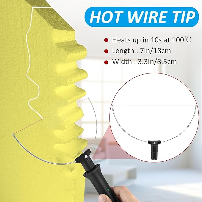 8 In 1 Foam Cutter 18W Electric Hot Wire Cutting Machine Pen Tool Kit |
