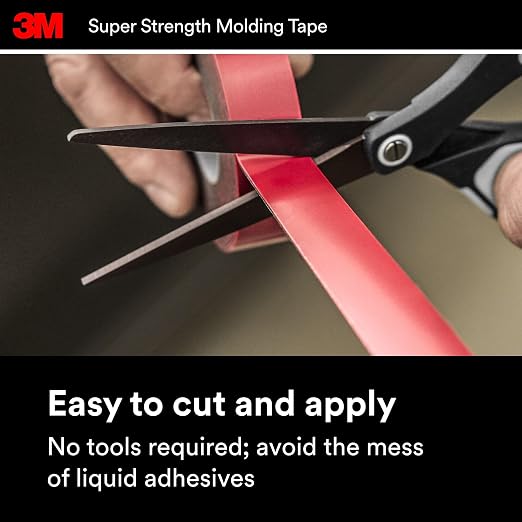 3M Super-Strength Molding Tape, 7/8 in x 15 ft, 1 Roll