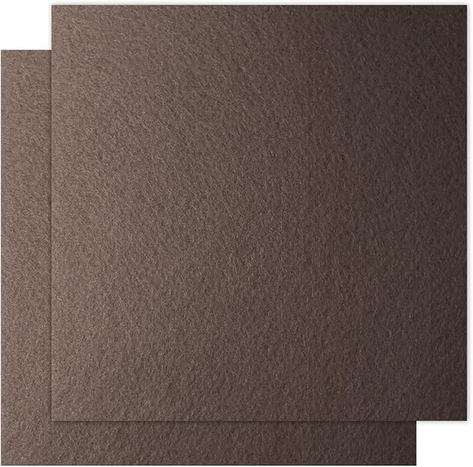 12" x 12" Felt Fabric Sheets for Crafts, Squares Felt Fabric Sheets, 1mm Thick