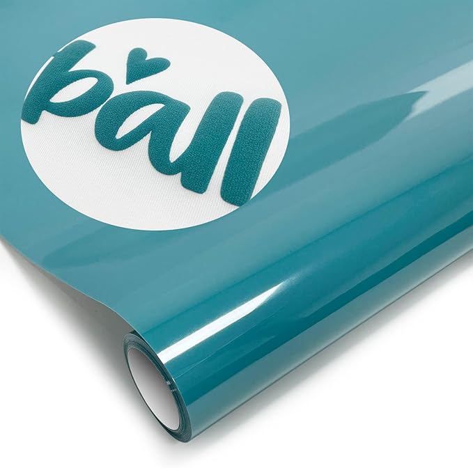 Puff Heat Transfer Vinyl, 12in X 5ft Iron on Vinyl | 3D Puff, Wash No Fade