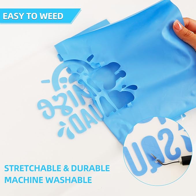 guangyintong HTV Heat Transfer Vinyl Bundle: 36 Pack 12" x 10" Iron on Vinyl