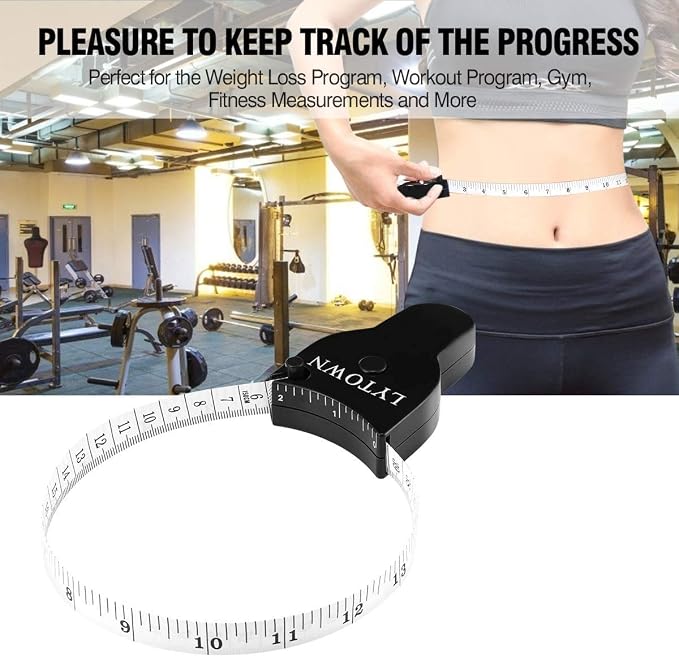 2PCS Tape Measure Body Measuring Tape 60inch, Retractable Measuring Tape
