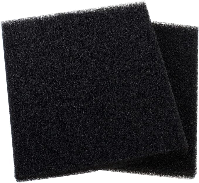 AQUANEAT 2 Pack Aquarium Bio Sponge Filter Media Pad Cut-to-Size Open Cell Foam