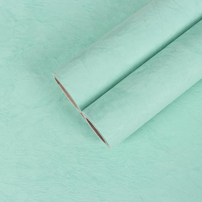 CHIHUT Mint Green Velvet Drawer Liner Roll