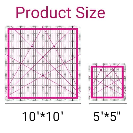 Quilting Rulers, 2 Quilting Square Rulers, Quilting Squares | Square Rulers