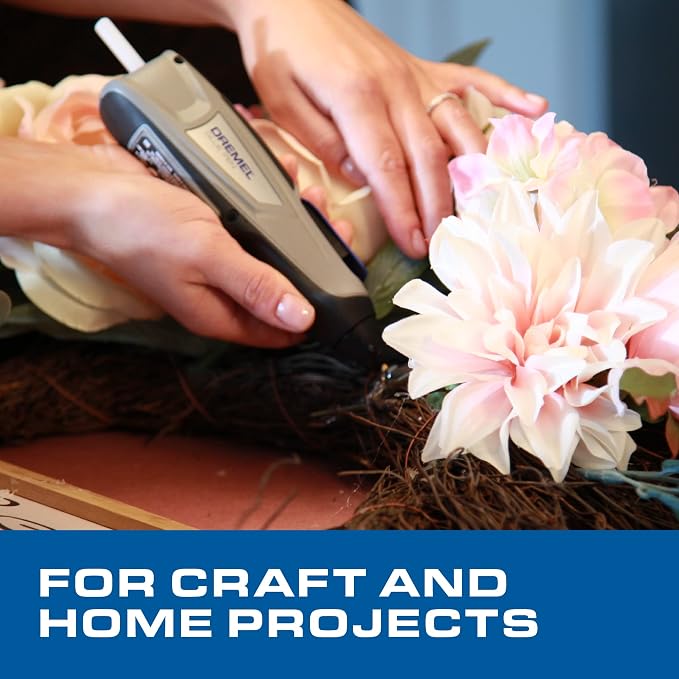 Dremel HSGP-01 4V Cordless USB Rechargeable Hot Glue Pen Glue Gun, Fast