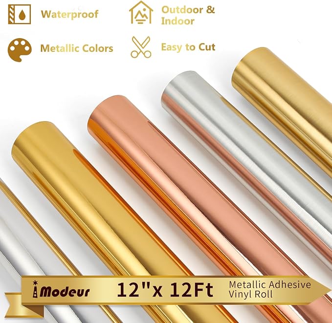 IModeur Brushed Silver Permanent Vinyl