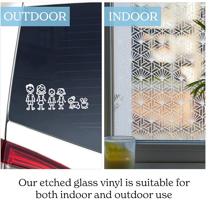 Frosted Vinyl for Glass Compatible