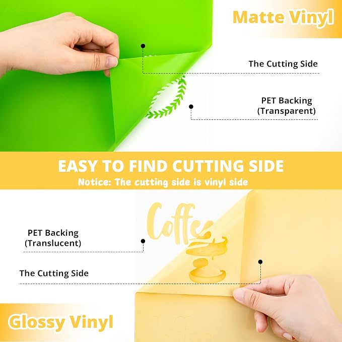 HTVRONT 70 Permanent Vinyl Sheets
