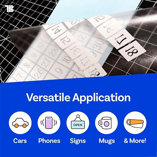 TapeManBlue Clear Transfer Tape
