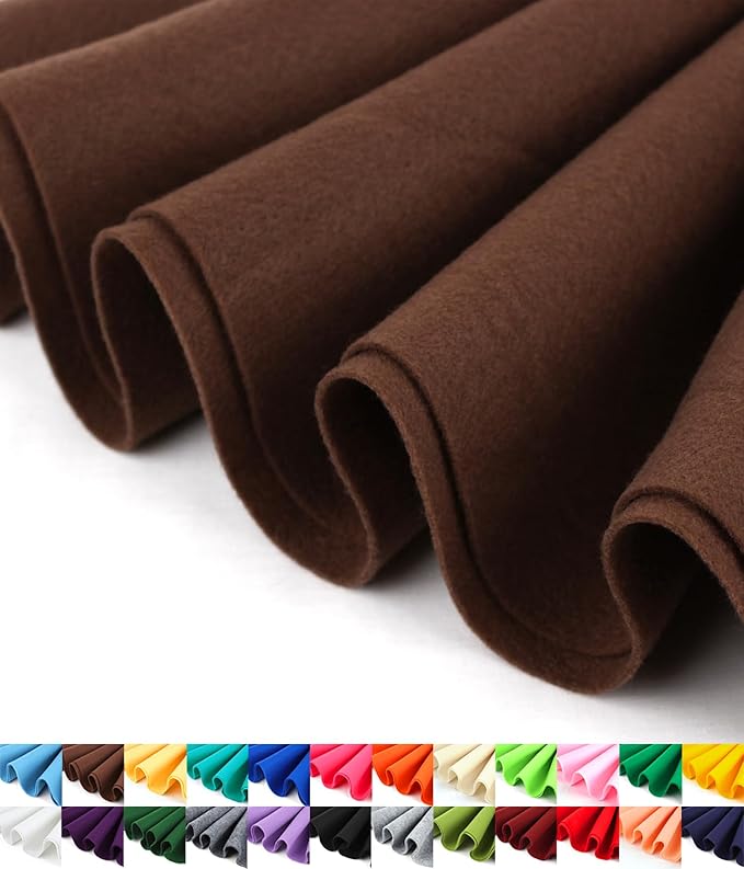Barcelonetta | Felt Fabric | 36" X 36" Square | 1.6mm Thick | Acrylic & Soft
