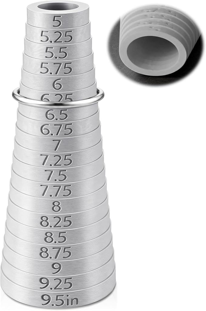 HappyAlley Professional Bracelet Sizer Mandrel