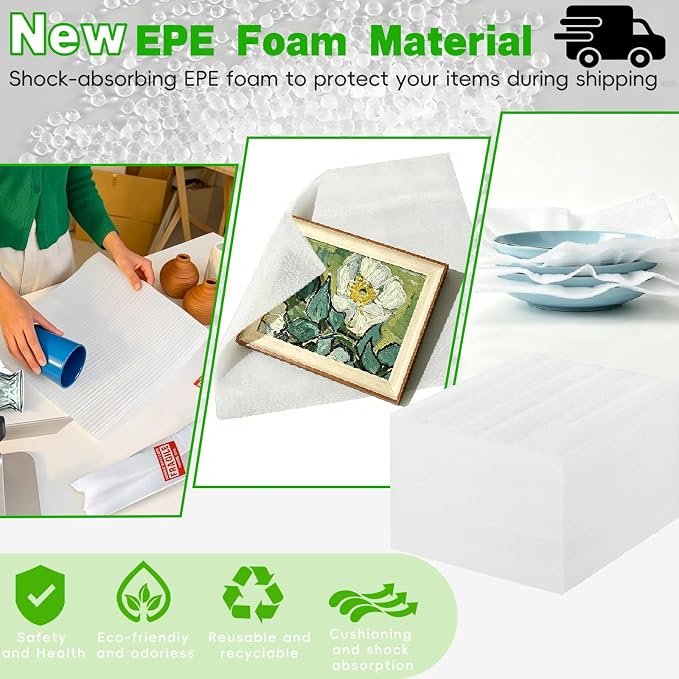 3X Thicker Foam Sheets, 110 Pack Foam Sheets