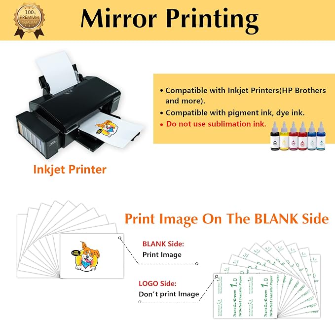 TransOurDream Heat Transfer Paper