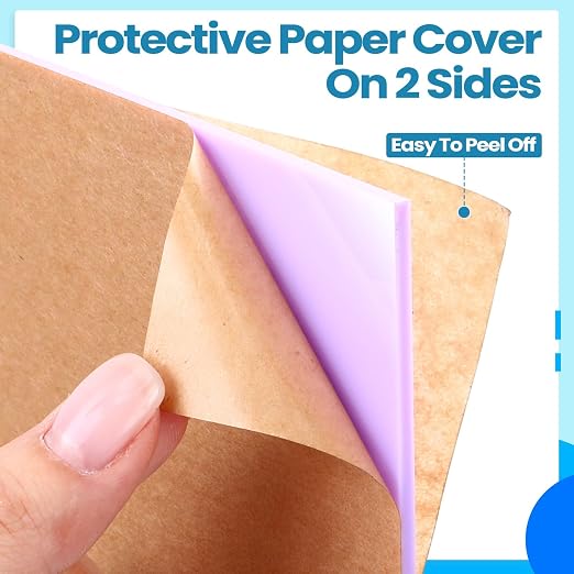 Suzile 60 Pcs Colored Acrylic Sheets 1/8 Inch Thick