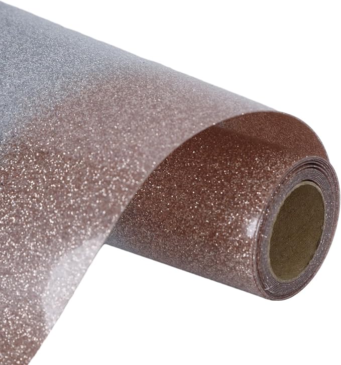 HTVVETUR Glitter Rainbow Heat Transfer Vinyl