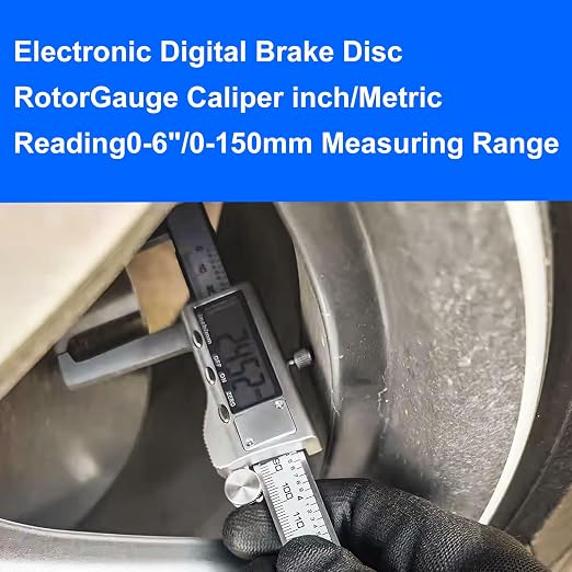 GODESON Disc Brake Rotor Micrometer, Digital Caliper Measuring Tool